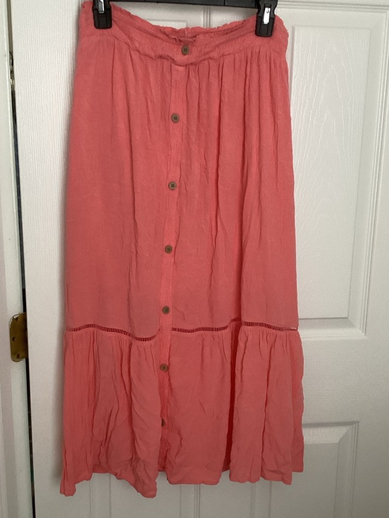 SO Dresses & Skirts - peach orange boho skirt